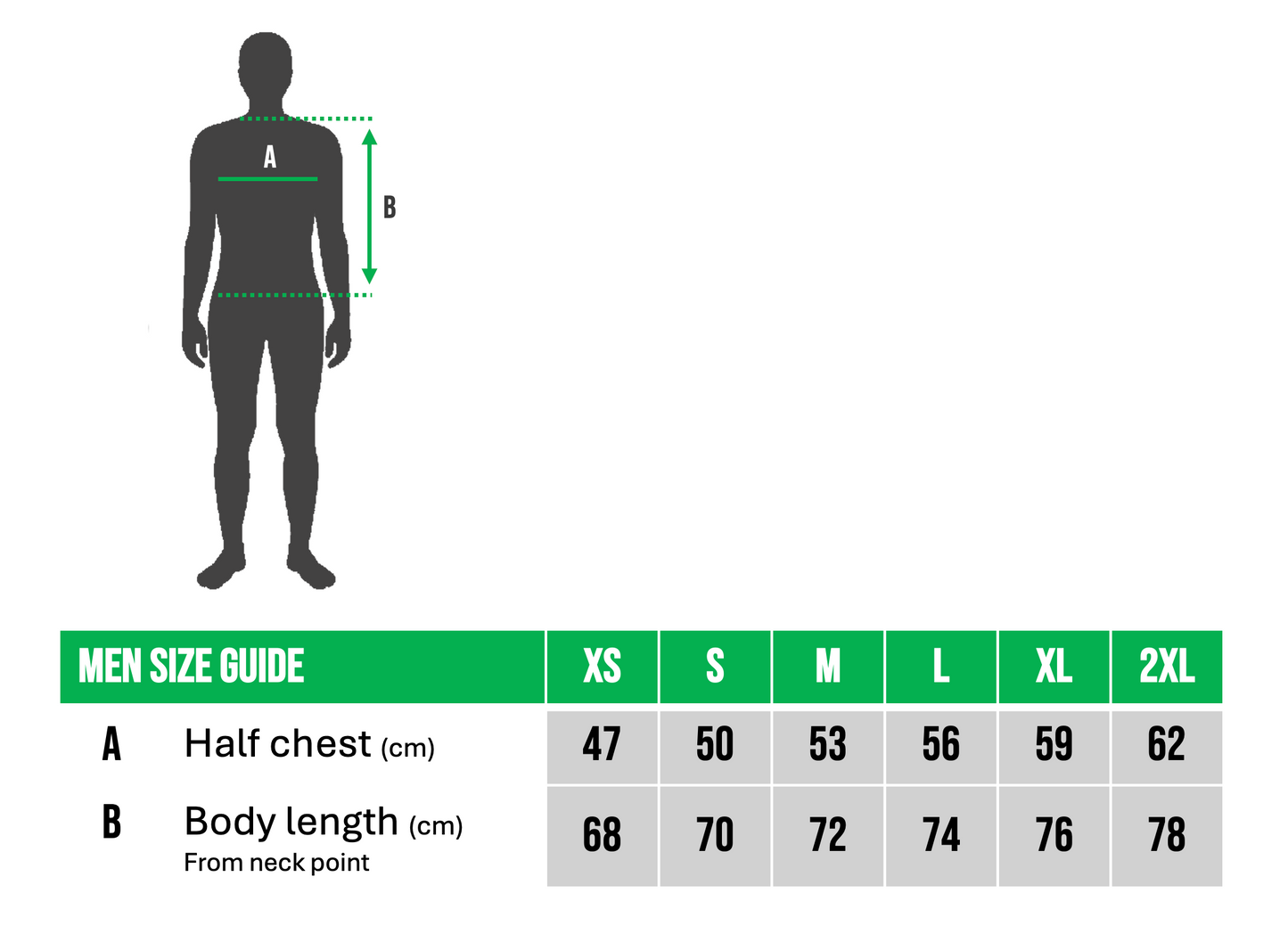 Supporter Cotton T-shirt, Black, Men