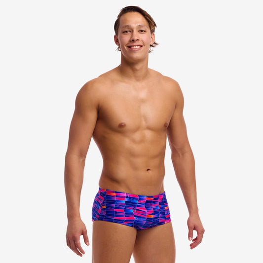Warped Waves Men's Classic Trunks